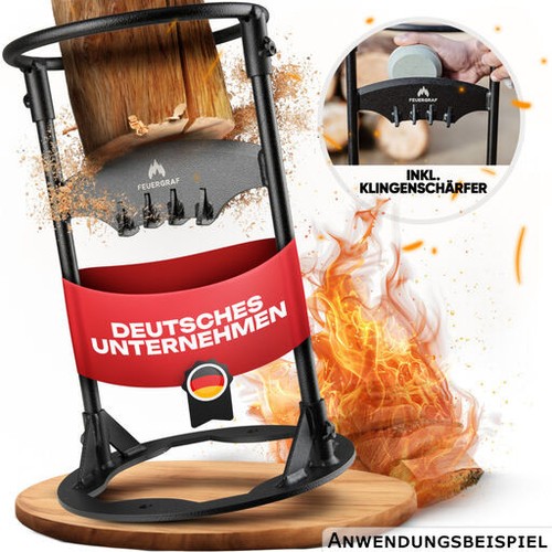 Feuergraf holzspalter mit - feuergraf,