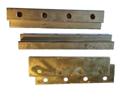 Satz gleitplatten - 1,